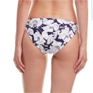 Shoshanna Blue White Floral Poppies Bikini Bottoms